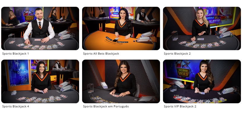 Juegos de casino Sports Studio Betsson