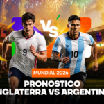 Pronóstico Inglaterra vs Argentina – Semifinales del Mundial de Fútbol 2026